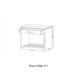 ОЛЬГА-ЛОФТ 5.1 Тумба | фото 2