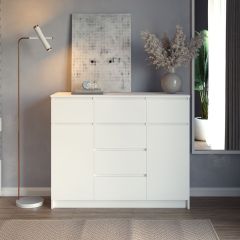 МОРИ Спальный гарнитур (Белый) модульный | фото 13