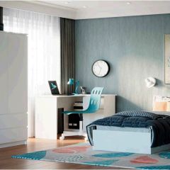 МОРИ Спальный гарнитур (Белый) модульный | фото 20