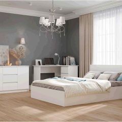 МОРИ Спальный гарнитур (Белый) модульный | фото 19