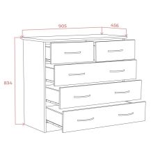 Комод 900 (Дуб сонома светлый) Эко | фото 3