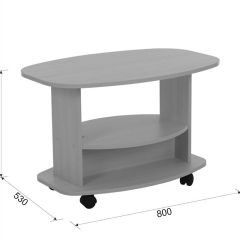 ЛИДЕР Стол журнальный (дуб Сонома) | фото 2