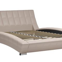 Кровать двойная Оливия 160 + ортопед. основание (кожзам) | фото 11