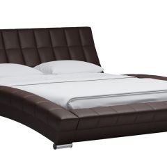 Кровать двойная Оливия 160 + ортопед. основание (кожзам) | фото 7