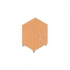 Тумба подкатная "Референт" с центральным замком (Р.Т-3+зЦ) | фото 2