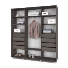 МАРТИН Шкаф-купе Анкор темный (2400*450) М441 | фото 4