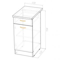 Кухонный гарнитур Лариса макси 3 1800 мм | фото 13