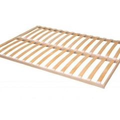 Кровать двойная №2 (универсальная 1.4х2.0) Серия 2 + основание (Белый/Бежевый ткань/Квадро Бежевый ткань) | фото 3