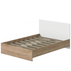 Спальный гарнитур Эконом (модульный) Дуб крафт золотой/Белый текстурный | фото 7