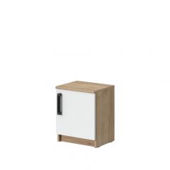 Спальный гарнитур Эконом (модульный) Дуб крафт золотой/Белый текстурный | фото 8