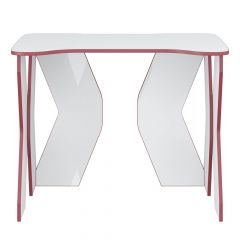 Стол компьютерный Геймер 1 (Белый/Красный) | фото 2