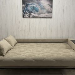 Диван Престиж-15 (НПБ+МДФ) велюр Sensey moonlight | фото 3