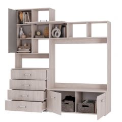 Гостиная Белла центральная секция (ясень белый) | фото 3