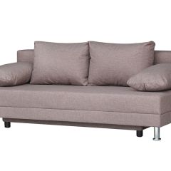 Диван-кровать Комфорт без подлокотников (4 подушки) BALTIC COFFE-LATTE | фото 3