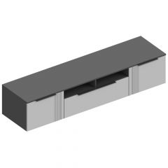 ВИТА Гостиная (модульная) темно серый | фото 8