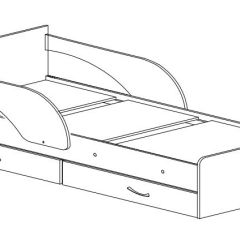 Кровать детская Максимка (Кроха-2) 800*1600 | фото 2