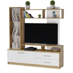 ДАРЬЯ Гостиная (Крафт серый/Крафт белый) модульная | фото 5