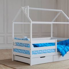 Кровать-домик 80*190 Белый | фото 5