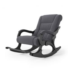 Кресло-качалка Родос 16-Т-ГР (ткань\венге) ГРАФИТ | фото 2