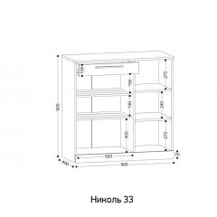 НИКОЛЬ 33 Тумба для обуви | фото 2