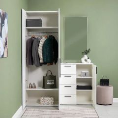 ЭЙР прихожая (модульная) Белый Шагрень | фото 25