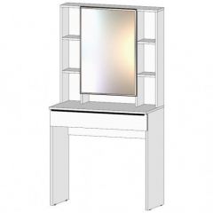 ЭЛЕГАНТ Спальный гарнитур (модульный) белый | фото 4