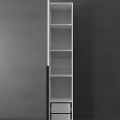 Шкаф Linnea MHR-1-4 2050х400х510 (Белый-М 11.1.1) | фото 7