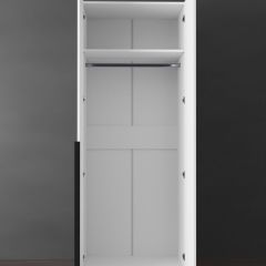 Шкаф Linnea MHR-2 2050х800х510 (Белый-М 11.1.2) | фото 4