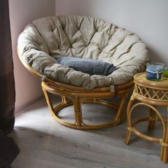 Кресло Папасан 23/01 с подушкой (Мёд) | фото 5