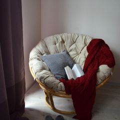 Кресло Папасан 23/01 с подушкой (Мёд) | фото 8