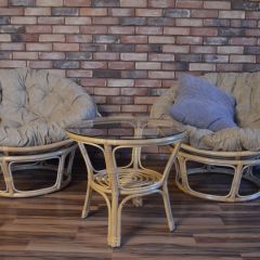 Кресло Папасан 23/01 с подушкой (Натуральный) | фото 3