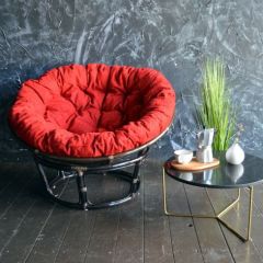 Кресло Папасан 23/01 с подушкой (Темно-коричневый) | фото 3