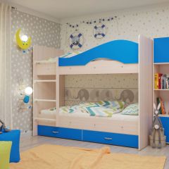 Кровать 2-х ярусная Мая с ящиками (800*1900) | фото 3