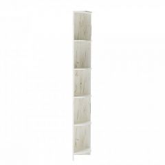 БЕАТРИС Шкаф торцевой (дуб крафт белый/антрацит) | фото 2