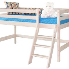 Кровать низкая с наклонной лестницей Соня (Вариант 12) | фото 2