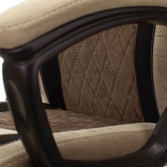 Кресло игровое Бюрократ VIKING 6 KNIGHT BR FABRIC коричневый/бежевый | фото 6