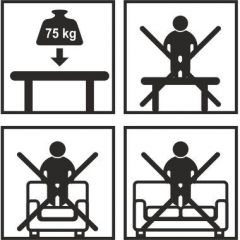 Комплект мебели Корфу со столиком-сундуком (Corfu box set) графит | фото 4