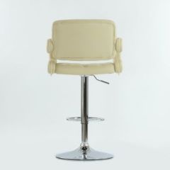 Барный стул Barneo N-135 Gregor кремовая | фото 3